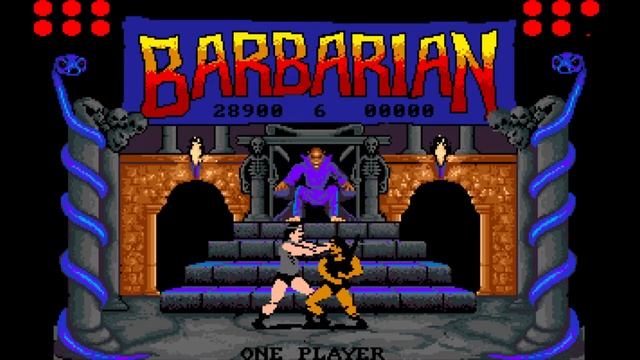 Barbarian - the ultimate unlicensed Arnie Schwarzenegger slash 'em up warrior game смотреть онлайн