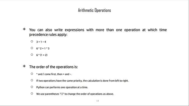 Coding Bootcamp: Python. Lesson 2: Arithmetic Operations and Comments смотреть онлайн