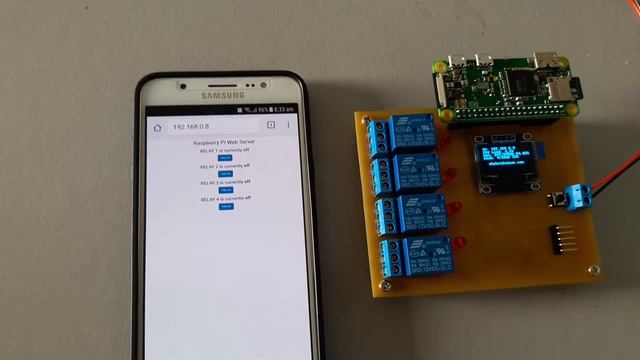 Raspberry Pi Web Server смотреть онлайн