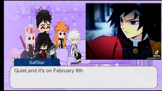 ?Hashiras React To Giyuu[Angst]?| #demonslayer #gachanox |⚠️read Desc⚠️ ⚠️credits In Video⚠️ Pt1 Ep