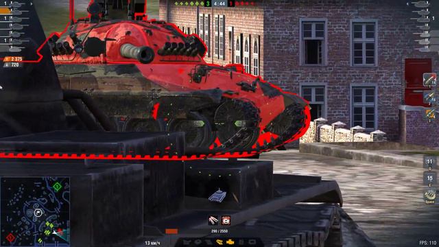 Первый бой после обновления 10.3 на ИС-7 | TANKS BLITZ смотреть онлайн