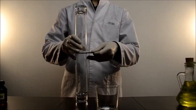 Химический дым из аммиака и соляной кислоты/Chemical smoke from ammonia and hydrochloric acid смотреть онлайн