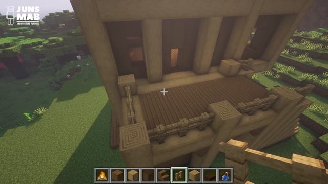 Minecraft: How to Build a Wooden House | Easy Survival House Tutorial #123 смотреть онлайн