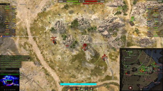 НА танке. с Flaber TV. W.o.T. 25.03.2018. смотреть онлайн