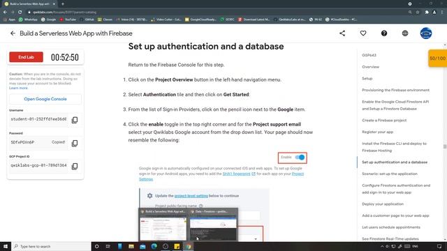 Build a Serverless Web App with Firebase | Qwiklabs [GSP643] смотреть онлайн