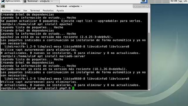 Instalación de LAMP en linux смотреть онлайн