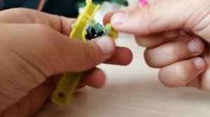 большой цветок из резинок на рогатке 🌺🏵️