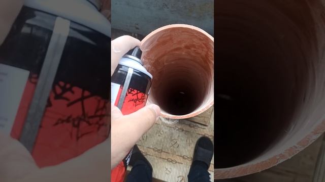 12. Покраска трубы матовой краской (Телескоп рефлектор ньютона своими руками) смотреть онлайн