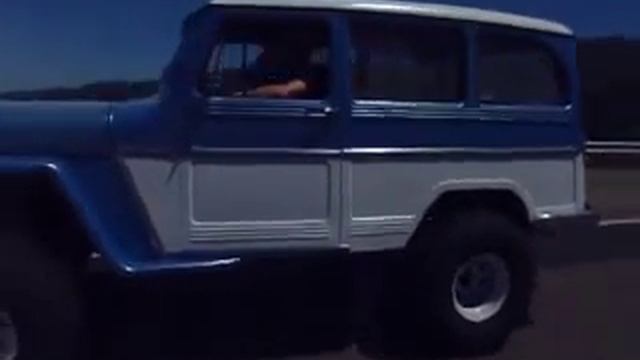 1962 Willys Wagon drive by смотреть онлайн