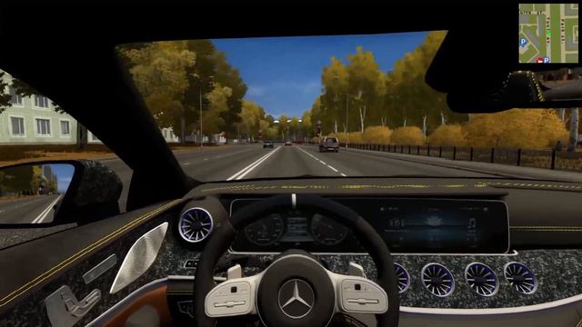 City Car Driving - Mercedes Benz GT63S AMG смотреть онлайн