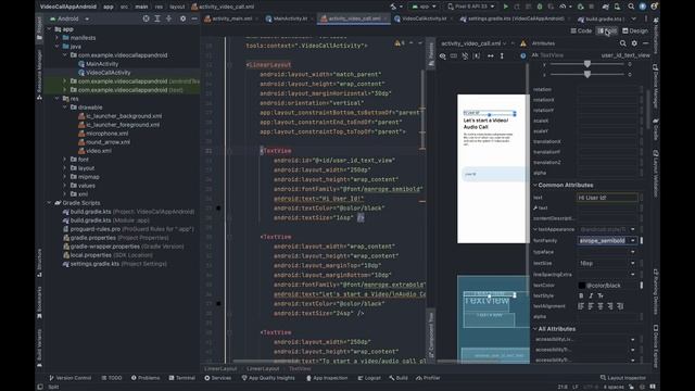 Video Call And Audio Call Using Kotlin | ZEGOCLOUD API | Android Studio #kotlin #zegocloud