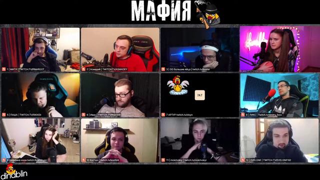 EVELONE ВЕДЕТ МАФИЮ СО СТРИМЕРАМИ №8 (Evelone,DLixx,Exile,Insider,Ahrinyan) смотреть онлайн