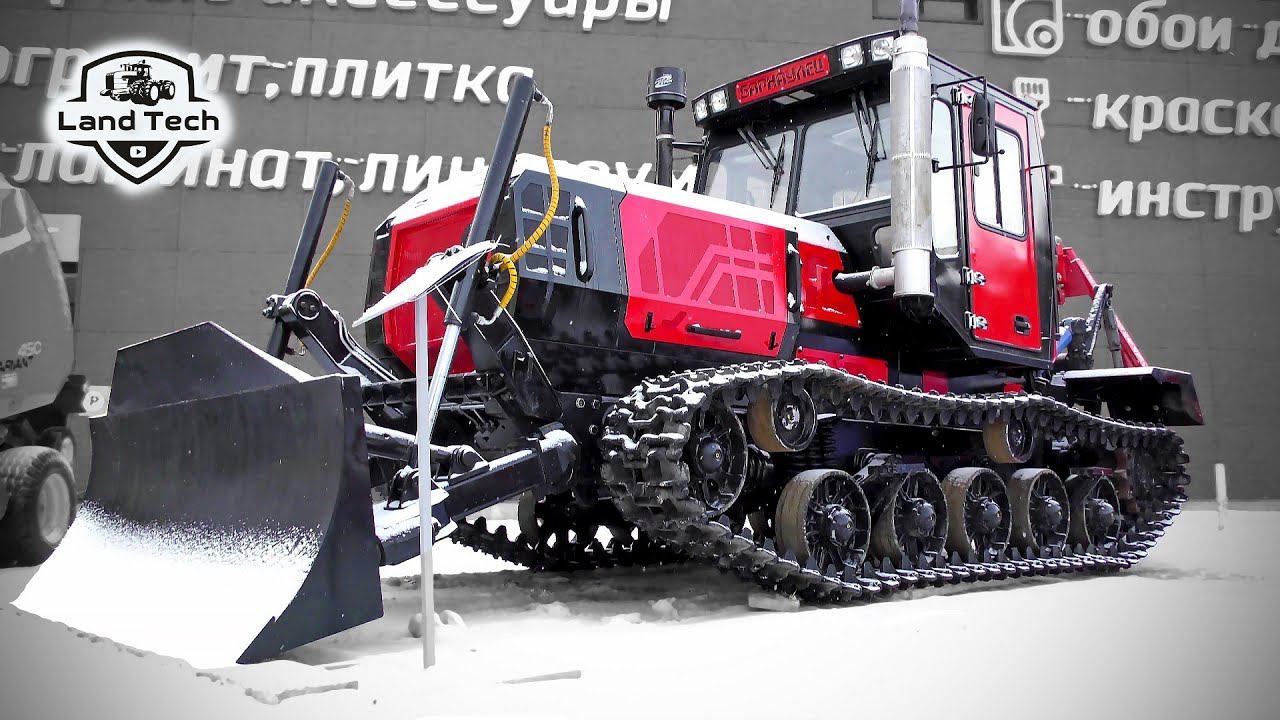 В России начали производство нового гусеничного трактора: ТЛС-5 БАРНАУЛЕЦ - полный обзор!
