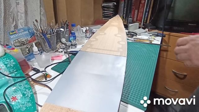 Реставрация и сборка модели линкора Бисмарк. часть 25 смотреть онлайн