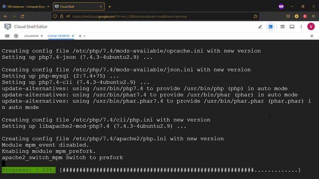 LAMP Wordpress installation смотреть онлайн