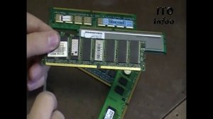 Оперативная память.  Как различить планки памяти визуально.