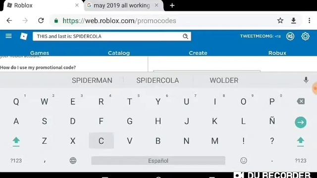 *MAY 2019* ALL NEW WORKING PROMOCODES ON ROBLOX!!!