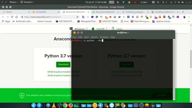 Setup your system for Data Science under 5Mins! | Install Python for Data Science Walkthrough смотреть онлайн