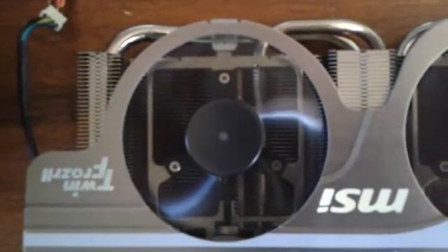 Cooler placa de video MSI Twin Frozr (gtx 560) смотреть онлайн