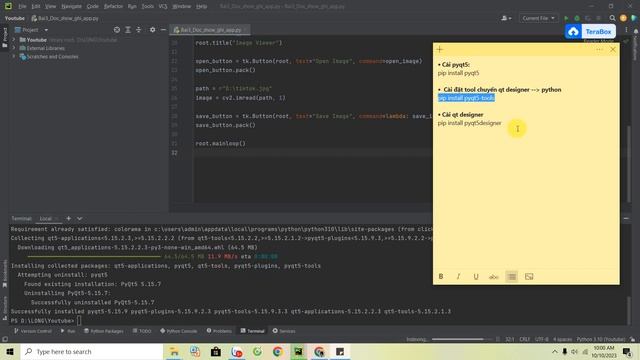 Bài 3: Hướng dẫn cài đặt PyQt5 và Qt Designer - lập trình ứng dụng bằng Python смотреть онлайн