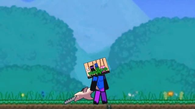 Пиксельный Клон Против Лунного Культиста | AT2, Terraria смотреть онлайн