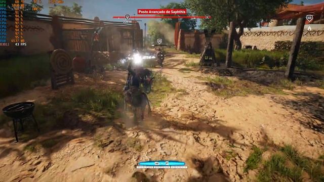 Assassin's Creed: Origins FX 8350 GTX 970 смотреть онлайн