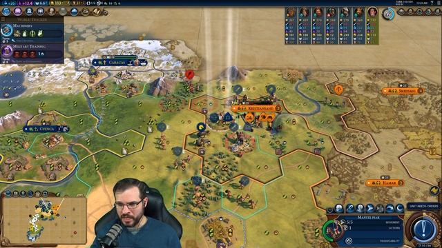 Let's Play: Civ 6 - Gran Colombia (Deity) - Hi-Speed Conquest - Part 5 - New Frontier Pass смотреть онлайн