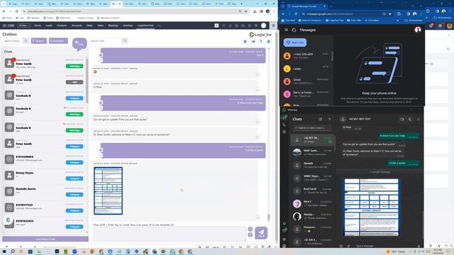 LogixOne Chat for Zoho CRM - Integrate WhatsApp, Telegram and SMS Messages simply to Zoho CRM смотреть онлайн