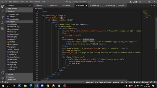 Делаем тему на WordPress. часть 8 смотреть онлайн