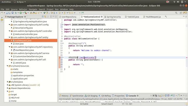 Spring Boot | Spring Security + Jason Web Token (JWT) Complete lecture in Detail (Step by Step) смотреть онлайн