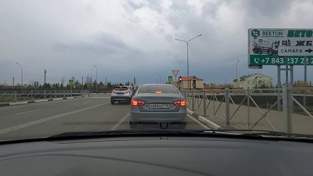 Едем к друзьям в Малую Камышлу, заезжаем в Нурлат смотреть площадки. смотреть онлайн
