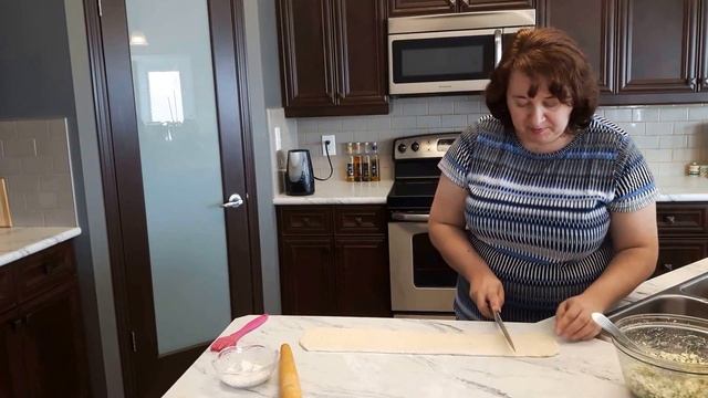 ? СЛОЕНЫЕ ПИРОЖКИ С ТВОРОГОМ.ОЧЕНЬ ВКУСНО? смотреть онлайн