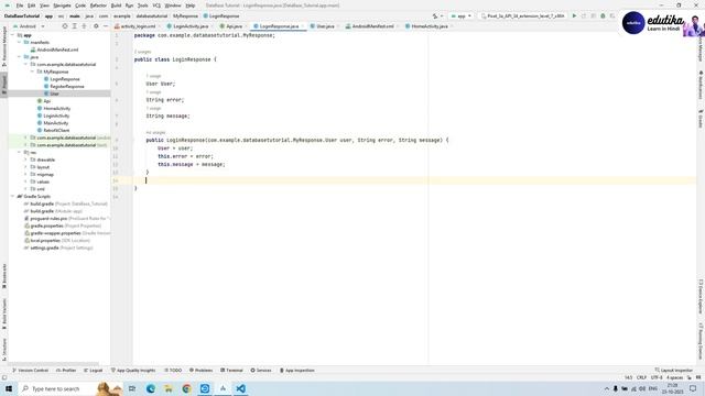 Android Database Tutorial: How to Make Login System in Android App using Retrofit and API смотреть онлайн