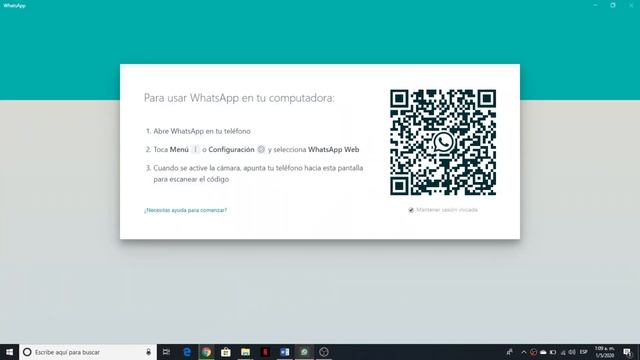 Cómo Escanear el Código QR de WhatsApp Web con la Cámara Frontal смотреть онлайн
