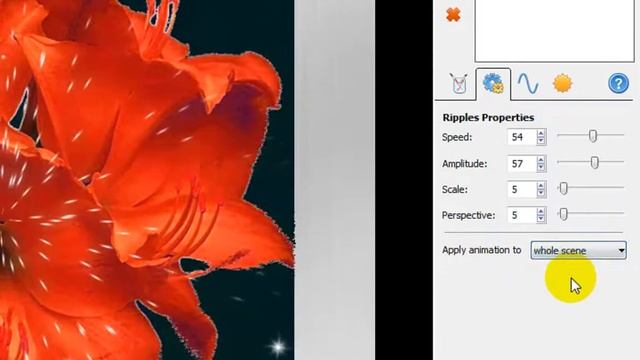 Спец эфекты в гиф анимации DP Animation Maker смотреть онлайн