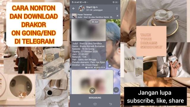 CARA MENONTON DAN DOWNLOAD DRAMA KOREA ON GOING/END DI TELEGRAM смотреть онлайн