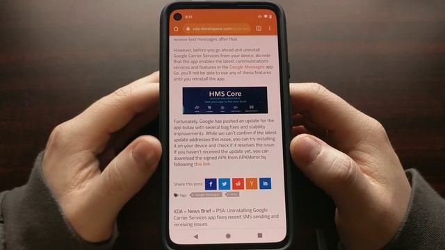 Workaround to Fix Android's Recent SMS Bug from Google Carrier Services смотреть онлайн