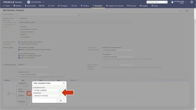13.2.1 - Updating the Workflow Details in ACONEX || Oracle ACONEX Complete Course смотреть онлайн