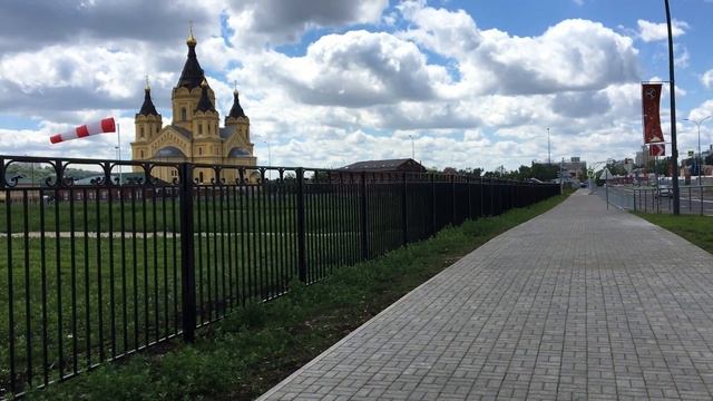 Волжская набережная в Нижнем Новгороде. Видео 05 смотреть онлайн