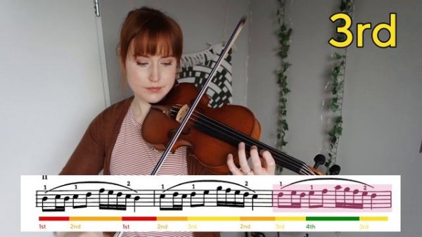 Practice with me: some really high violin positions! (with printable exercise)
