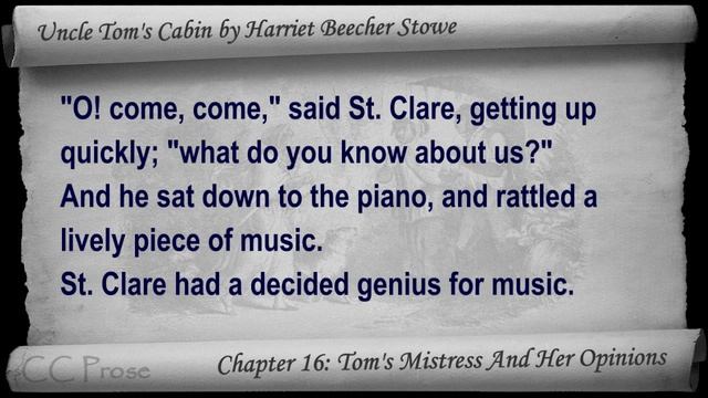 Chapter 16 - Uncle Tom's Cabin by Harriet Beecher Stowe - Tom's Mistress And Her Opinions смотреть онлайн