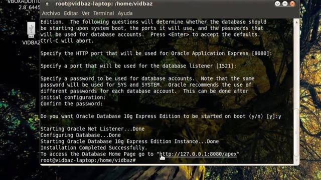 Instalacion de Oracle 10g ubuntu смотреть онлайн