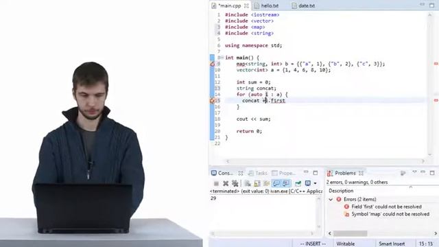 Цикл for, часть 1 смотреть онлайн