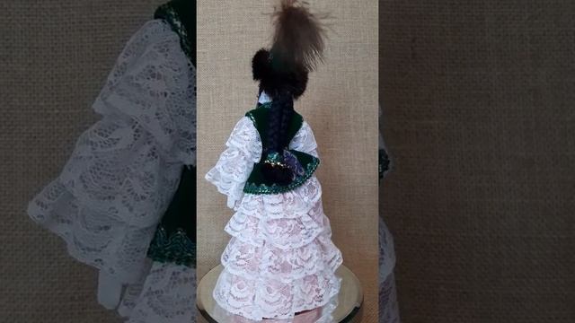 Кукла в народном костюме Казашка смотреть онлайн