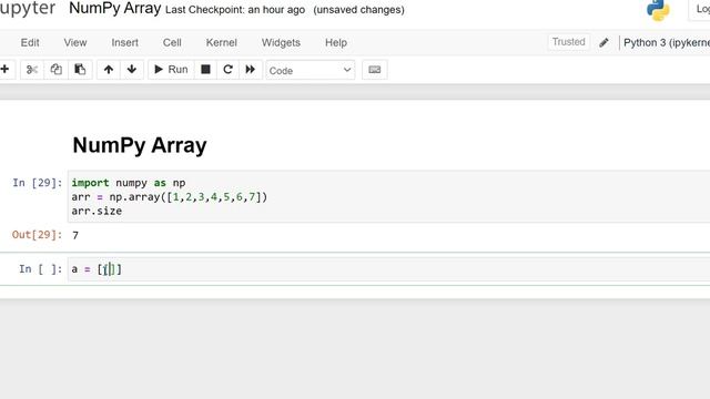 NumPy Library | Creating 1D & 2D arrays and some useful attributes of NumPy смотреть онлайн