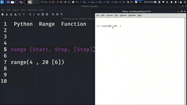Python in Range Function || Hindi смотреть онлайн