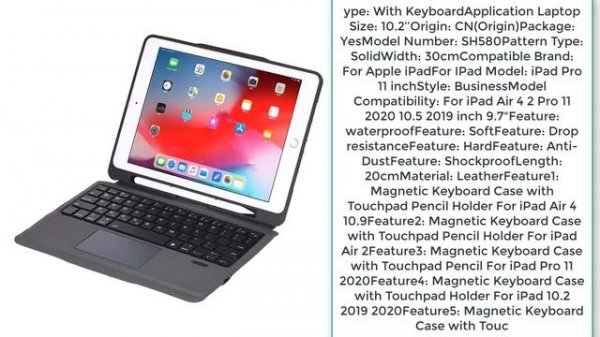 лучшая магнитная клавиатура TouchPad best Magnetic TouchPad Keyboard