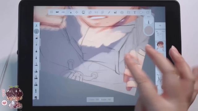 Tyring out Sketchbook (autodesk) For the 1st time! смотреть онлайн