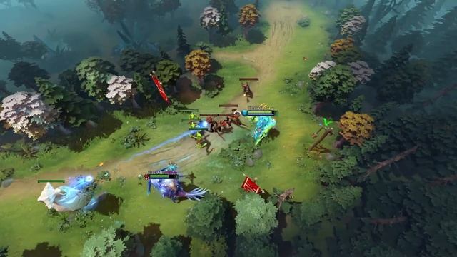 Реагр крипов | Как выигрывать линию | Dota 2 смотреть онлайн