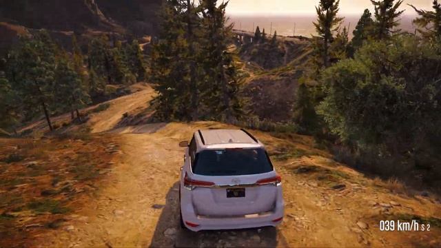 GTA5 Car mod | Toyota Fortuner 2019 Off-roading | Steering Wheel Gameplay смотреть онлайн